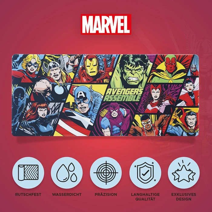 Grupo Erik Editores Marvel Figuren XL, 800x350mm, Motiv bunt