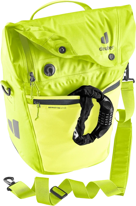 Deuter Mainhattan 17+10 Gepäcktasche citrus/graphite
