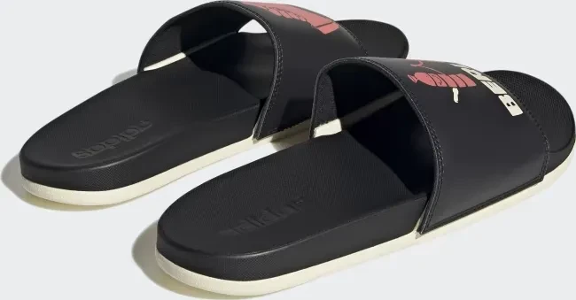 adidas Comfort Adilette core black/ecru tint (Damen)