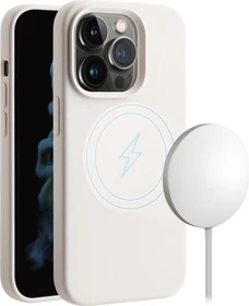 Vivanco Mag Hype Cover für Apple iPhone 14 Pro Max beige
