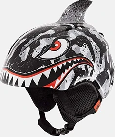 Giro Launch Plus Helm black/grey tiger shark (Junior)