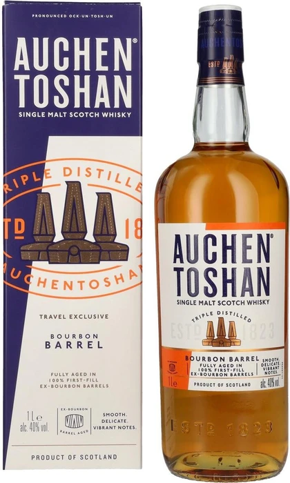 Auchentoshan Travel Exclusive Bourbon Barrel 1l