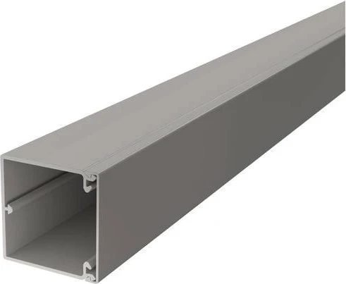 OBO Bettermann WDK60060GR Kabelkanal, 60x60mm, 2m, steingrau