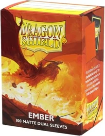Dragon Shield Matte Dual Sleeves Standard ember, 100 Stück