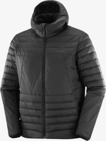 Salomon RFLX Hooded Funktionsjacke deep black (Herren)