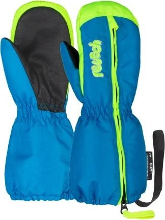Reusch Tom Mitten Skihandschuhe brilliant blue/safety yel (Junior)