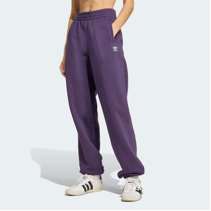 adidas Essentials Loose Trainingshose lang aurora plum (Damen)