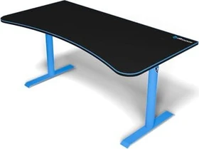 Arozzi Arena Gaming Desk Schreibtisch 160x82cm schwarz/blau