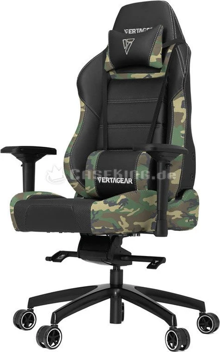 Vertagear PL6000 Gamingstuhl, schwarz/camouflage