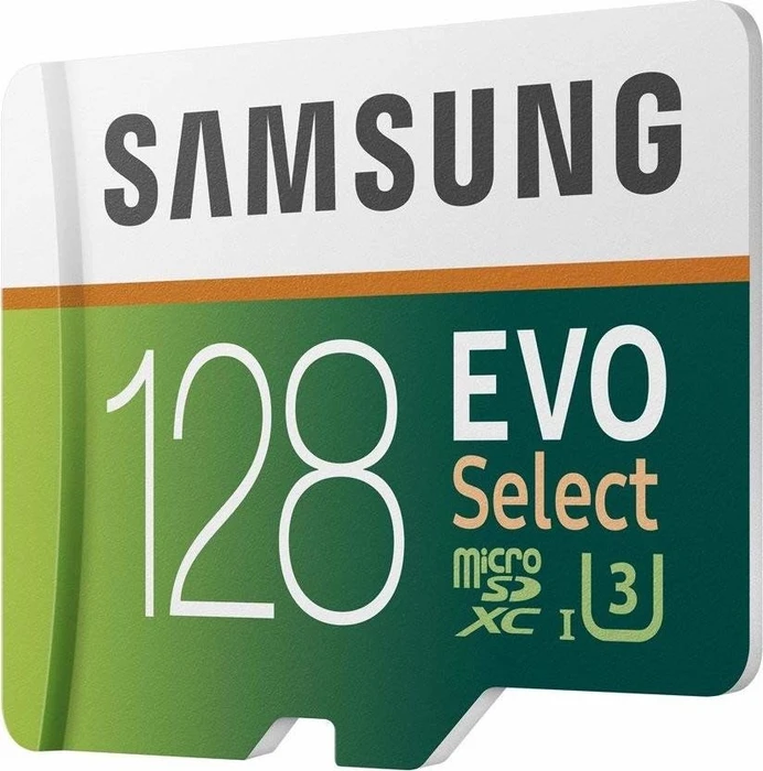 Samsung EVO Select R100/W90 128GB Kit, UHS-I U3, Class 10