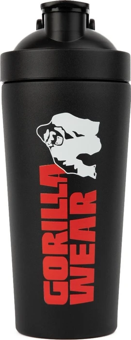 Gorilla Wear Shaker Compact Trinkflasche 740ml schwarz