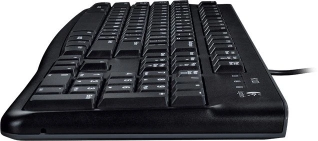 Logitech K120 Keyboard schwarz, USB, HU