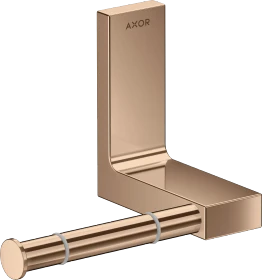 Hansgrohe Axor Universal Rectangular Toilettenpapierhalter polished red gold