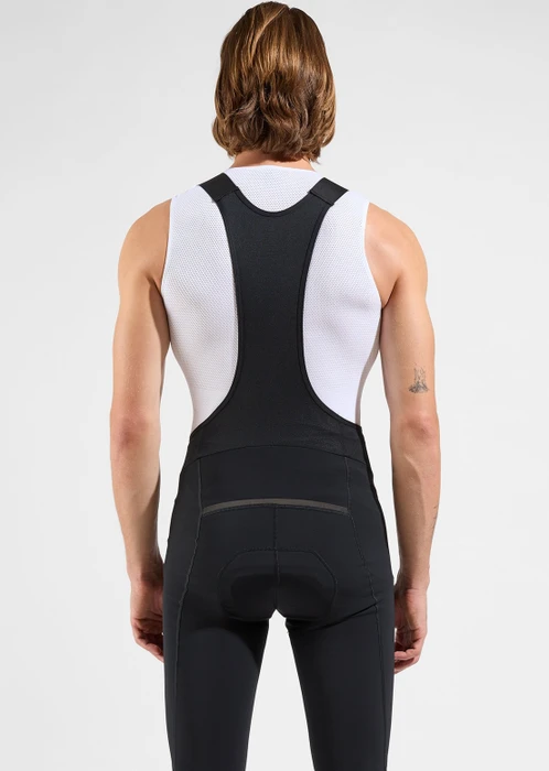 Odlo Zeroweight Warm Tights Bib Fahrradhose lang schwarz (Herren)