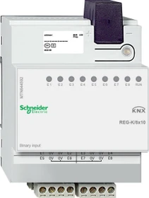 Schneider Electric SpaceLogic KNX Binäreingang REG-K/8x10 8-fach, 10V (MTN644592)