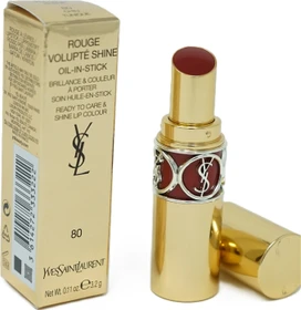 Yves Saint Laurent Rouge Volupté Shine Lippenstift 80 Orange Marceau LSF15, 4g