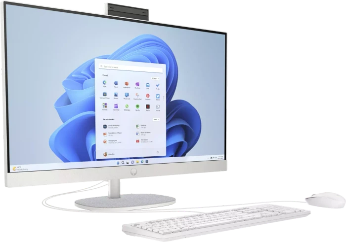 HP All-in-One 27-cr0475ng, weiß, Core i7-1355U, 16GB RAM, 1TB SSD
