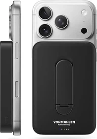 Vonmählen Powerbank Evergreen Mag mit Kickstand 10000mAh schwarz