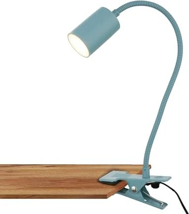Briloner Fleks LED-Klemmleuchte blau