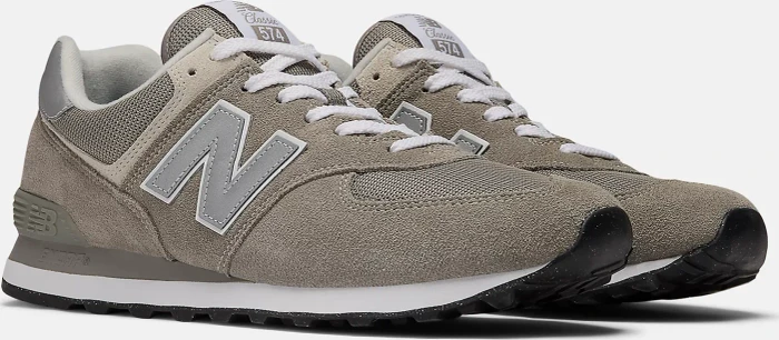New Balance 574 Core grau/weiß