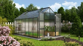 Vitavia Domus 11500 HKP 6mm Gewächshaus schwarz