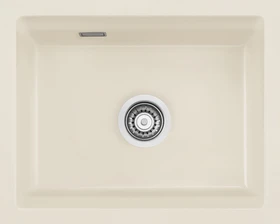 systemceram Kara 50 U/g Unterbau Becken mittig mit Ablauffernbedienung jasmin