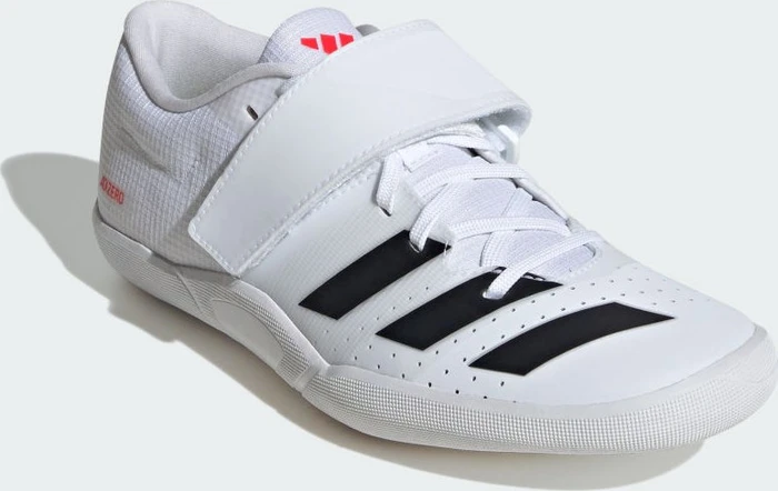 adidas Adizero Wurfschuh cloud white/core black/lucid red