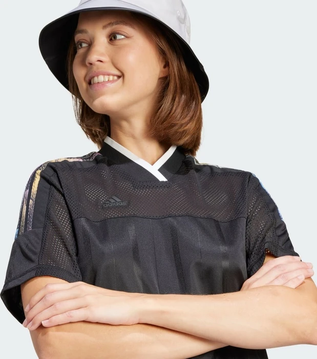 adidas Tiro Summer T-Shirt-Kleid black/multicolor (Damen)