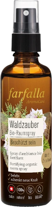 Farfalla Bio-Raumspray Waldzauber/Beschützt sein, 75ml