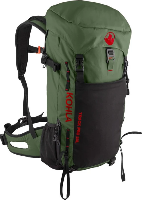 Kohla Track Pro 30 bronze green/flame scarlet