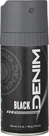 Denim Black Deodorant Spray, 150ml