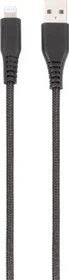 Vivanco LongLife Lightning USB Verbindung 0.5m schwarz