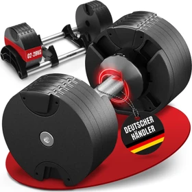 Miweba VH200 Kurzhantel 28kg schwarz