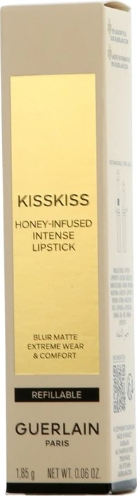 Guerlain KissKiss Honey-Infused Intense Lipstick 291 deep dahlia, 1.85g