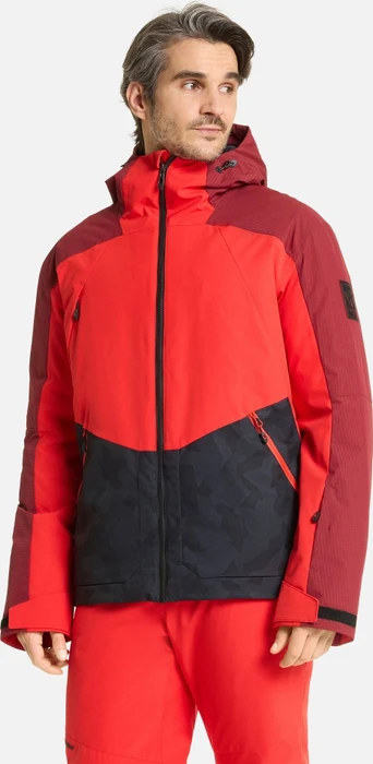 Ziener Tobin-Z Skijacke gray ink camo (Herren)