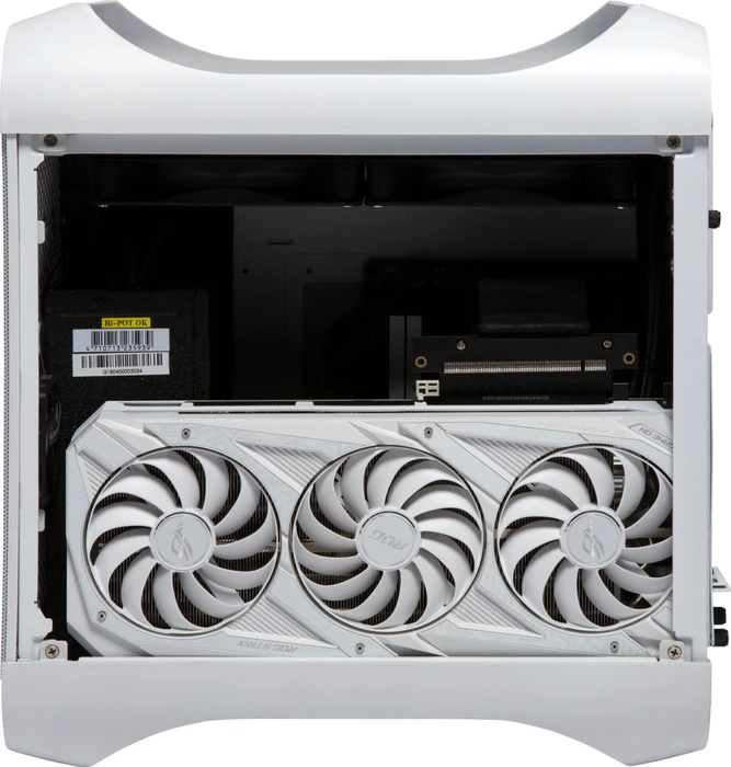BitFenix Prodigy M 2022 ARGB, weiß, Glasfenster