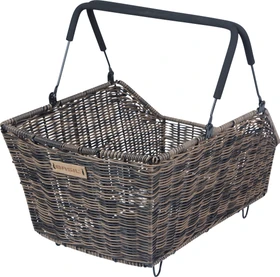 Basil Cento Rattan Look Multi System Fahrradkorb braun