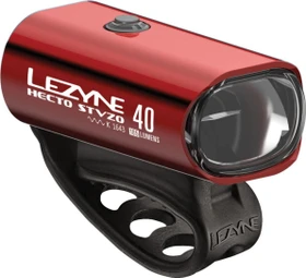 Lezyne Hecto Drive StVZO 40 Frontlicht red/hi gloss