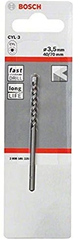 Bosch Professional CYL-3 Betonbohrer, 3.5x40x70mm, 1 Stück