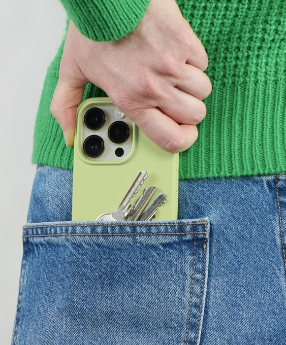 Hama Handyhülle Fantastic Feel für Apple iPhone 14 Pro grün