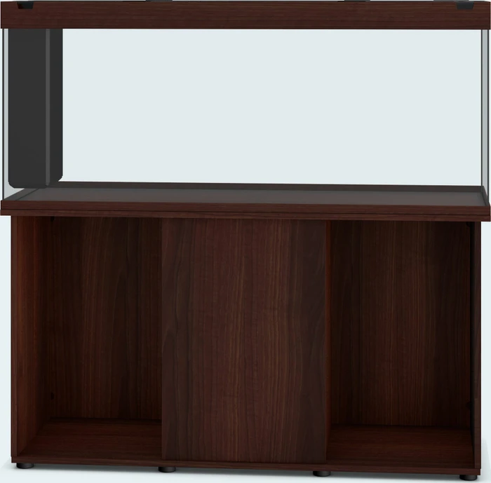 Juwel Rio 450 LED Aquarium-Set mit Unterschrank, dunkles Holz/dunkles Holz, 450l