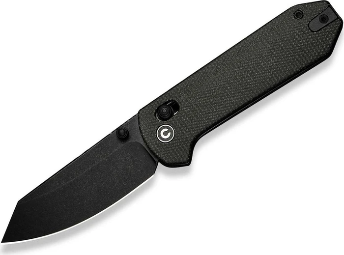 Civivi Yonder Taschenmesser dark green canvas micarta/black stonewashed (C23073B-1)