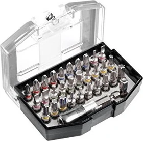 kwb Professional Most wanted Bits Bit-Box Bitset inkl. Werkzeugbox, 32-tlg.