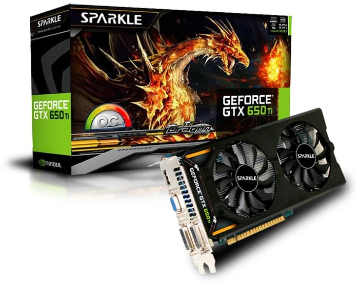 Sparkle GeForce GTX 650 Ti OC Dual Fan, 1GB GDDR5, VGA, 2x DVI, HDMI