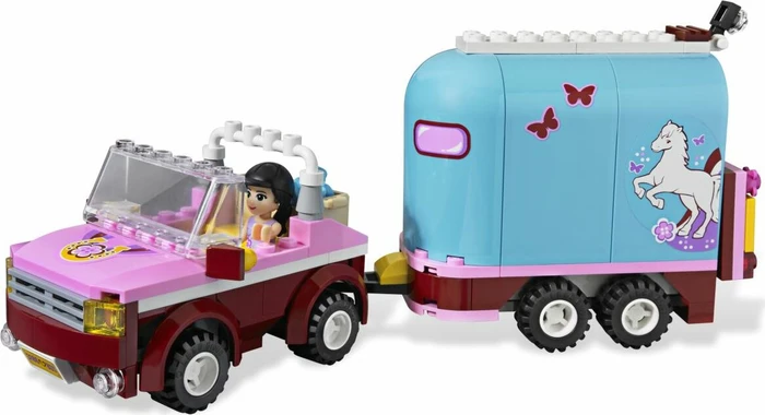 LEGO Friends - Geländewagen mit Pferdeanhänger