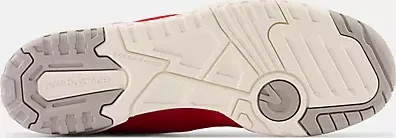 New Balance 550 team red/white/concrete (Herren)