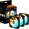 GIGABYTE AORUS EZ Chain RVS Fan 120, schwarz, 120mm, 3er-Pack Vorschaubild