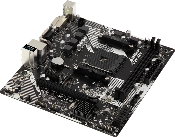 ASRock X370M-HDV R4.0 (AMD AM4)