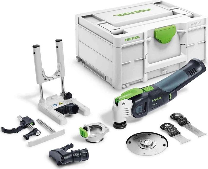 Festool OSC 18 E-Basic Vecturo Akku-Multifunktionswerkzeug solo inkl. Systainer + Zubehör