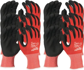 Milwaukee Cut A Gloves Arbeitshandschuhe 10/XL, 12 Stück